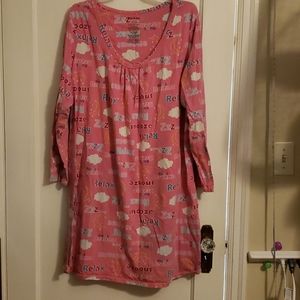 2/3x White Stag Long- Sleeve PJ Shirt